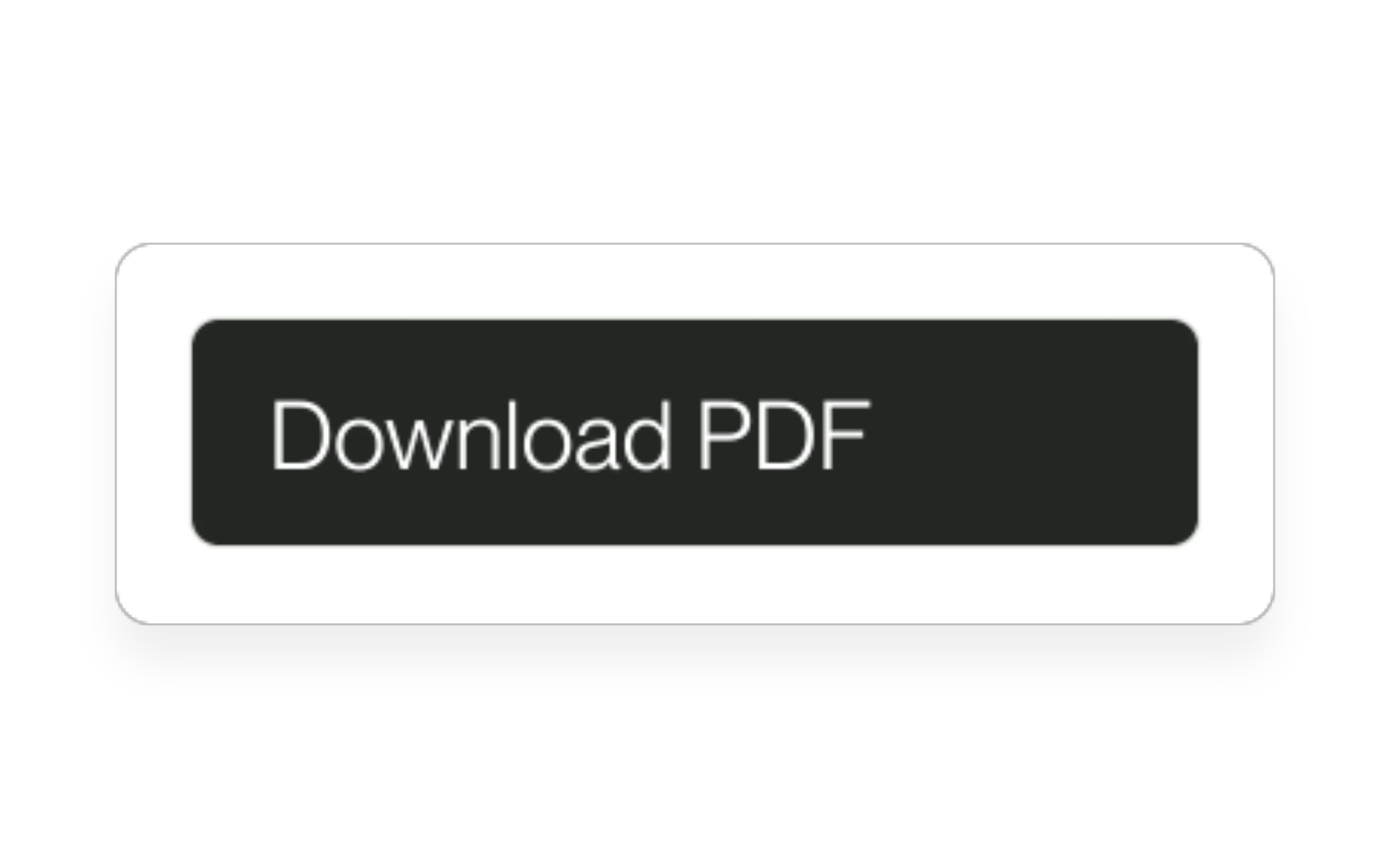 Native product detail showing the Download PDF button, using example data.